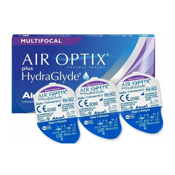 air optix plus hydraglyde multifocal