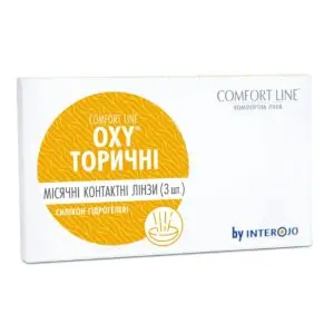 OXY Toric - Astigmatic Soft Contact Lenses (3 pcs.)