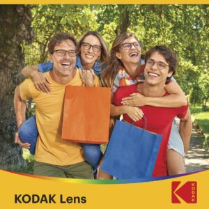 Компанія Kodak випускає широкий асортимент оптичних продуктів, включаючи окулярні лінзи, які виготовляються та розповсюджуються авторизованими оптичними лабораторіями по всьому світу. Ці лінзи призначені для забезпечення чіткого зору та візуального комфорту для користувачів, використовуючи передові технології та високоякісні матеріали