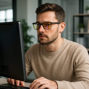 Як обрати ідеальні окуляри для роботи за комп'ютером 1 окуляри для роботи за комп'ютером